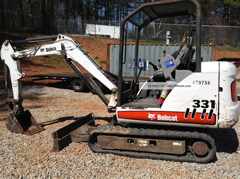 2004 bobcat 331 mini excavator for sale|bobcat 331 excavator bucket.